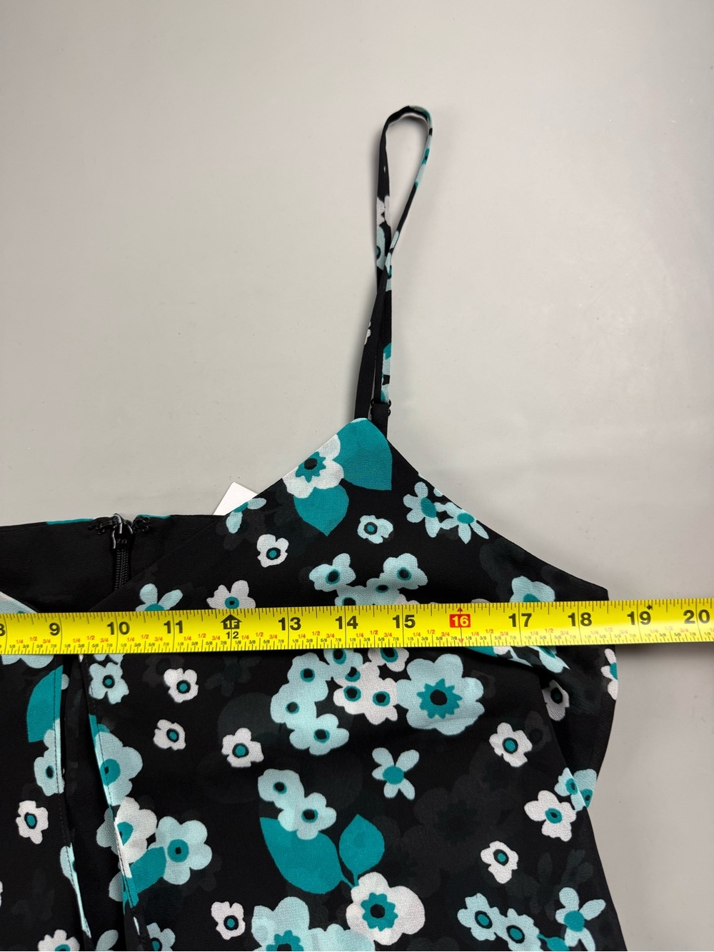 Michael Michael Kors Floral Wide Leg Jumpsuit Black Groovy Sleeveless NEW M - Picture 7 of 10